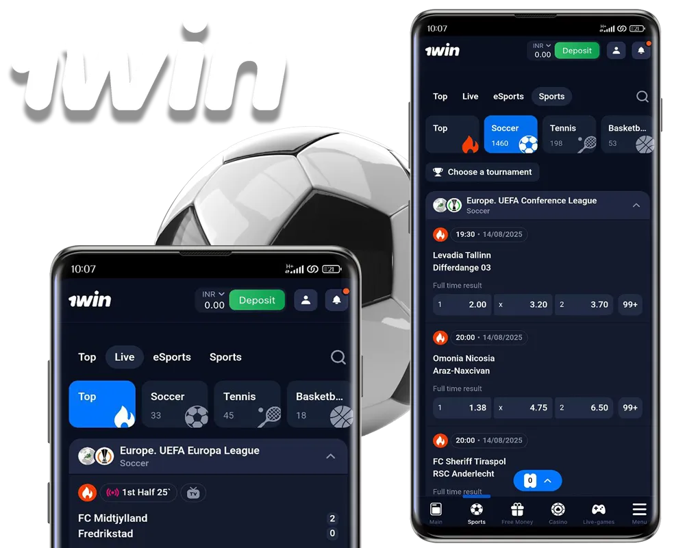 1win App Betting Services
