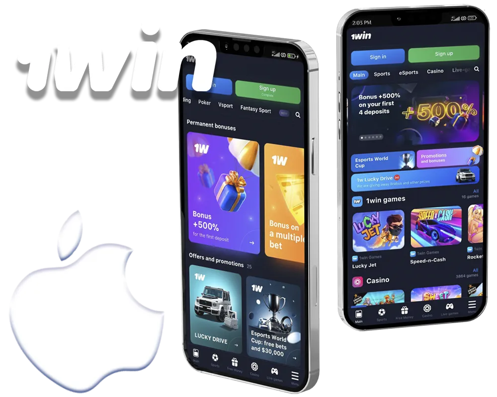 Download the 1win App for iOS